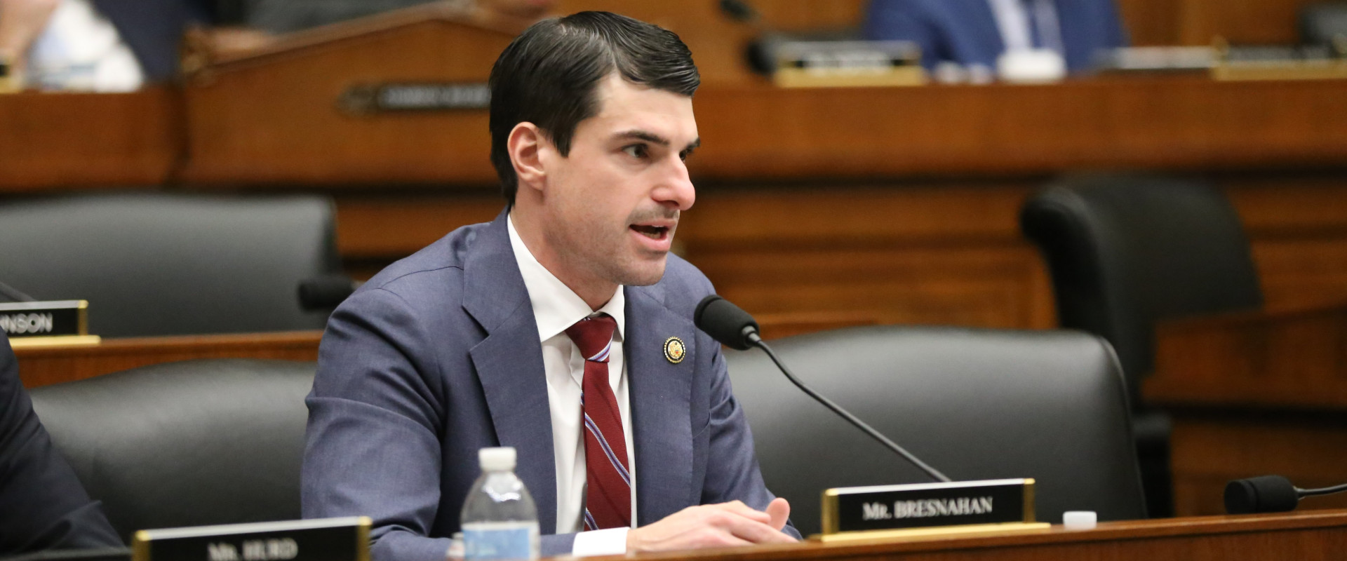 Representative Bresnahan Gives Remarks during Committee